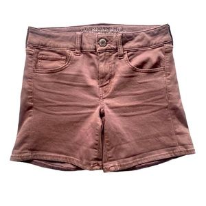 AEO Twill x MIDI Shorts